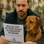 Multas por no tener seguro de mascotas en España