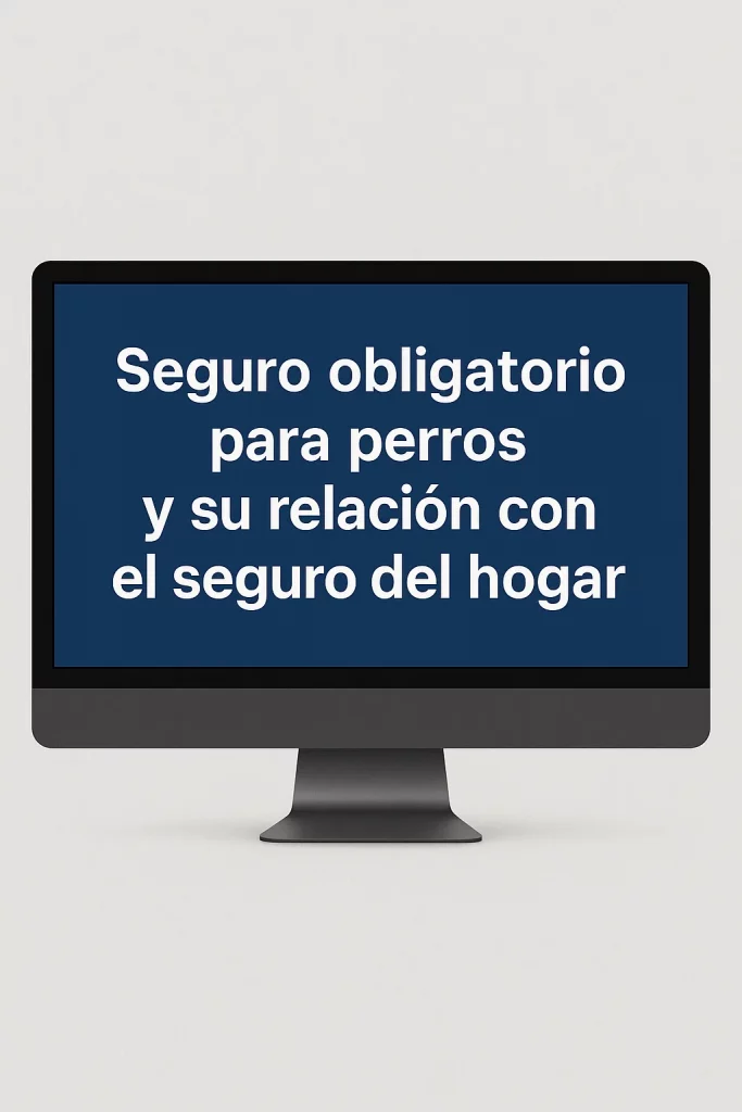 Seguro obligatorio para perros y su relación con el seguro del hogar